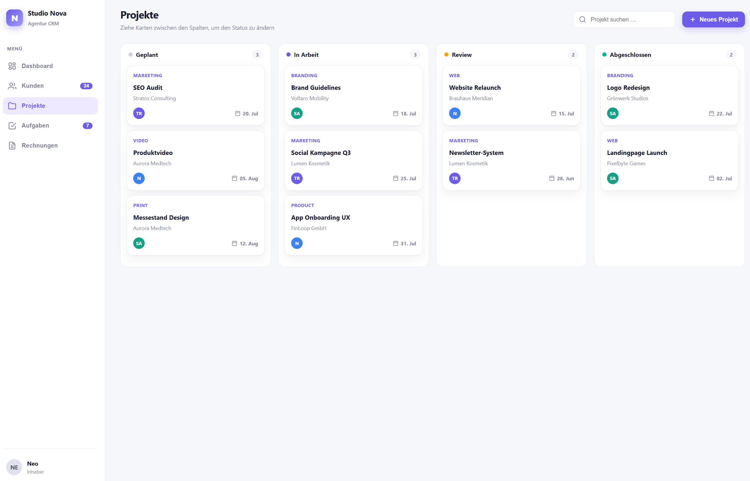 CRM Projekte